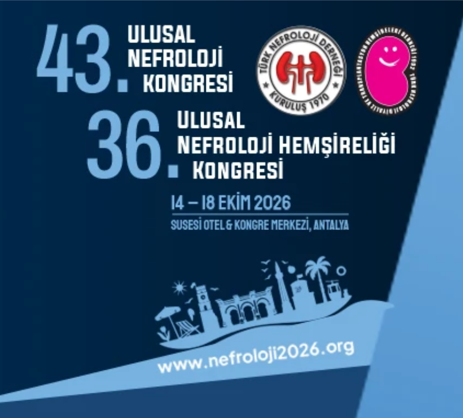 36. Ulusal Nefroloji Hemşireliği Kongresi | 14–18 Ekim 2026 | Antalya